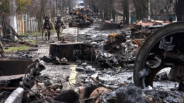 Piles Of Corpses, Charred Streets, And Ransacked Cities: The Catastrophe That Russians Left Behind