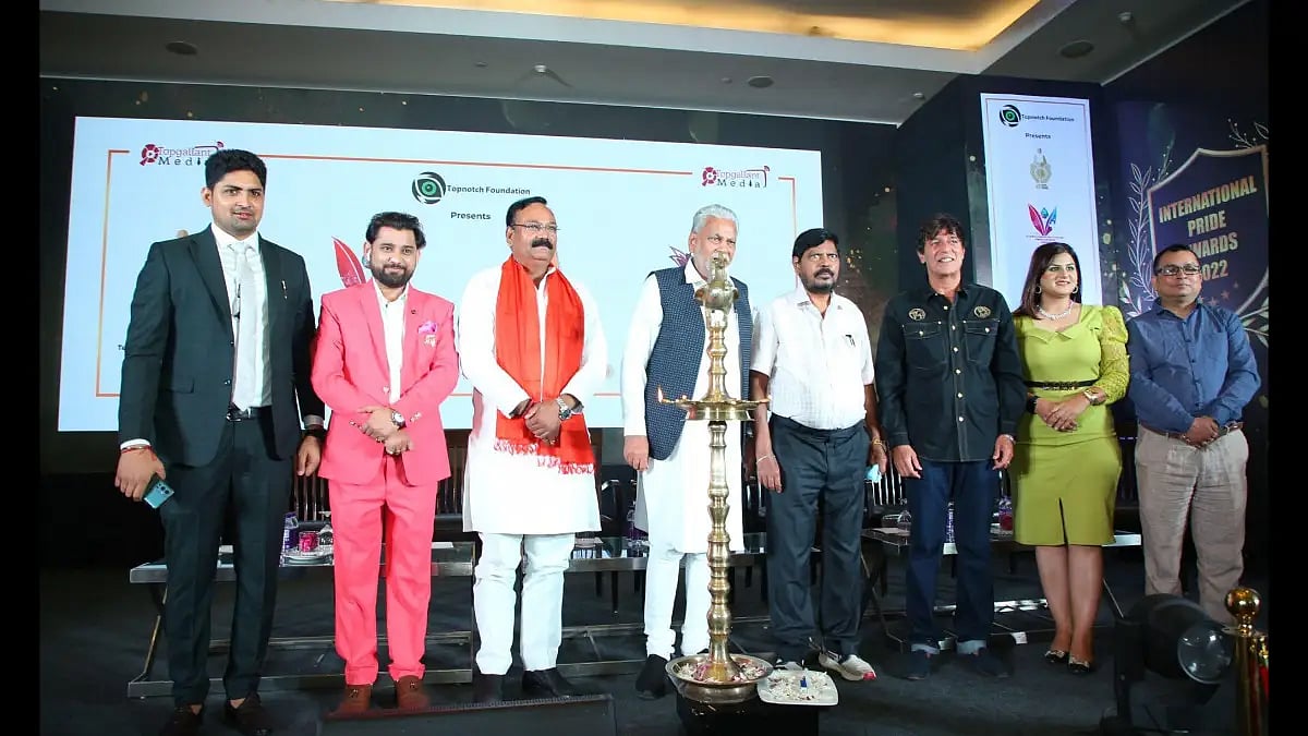 Topnotch Foundation acknowledged and felicitated the winners of International  Pride Awards 2022