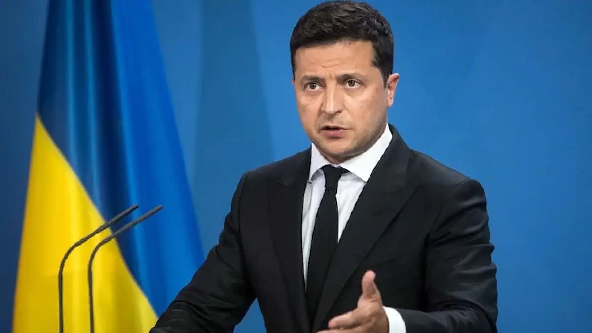 Ukrainian President Volodymyr Zelenskyy
