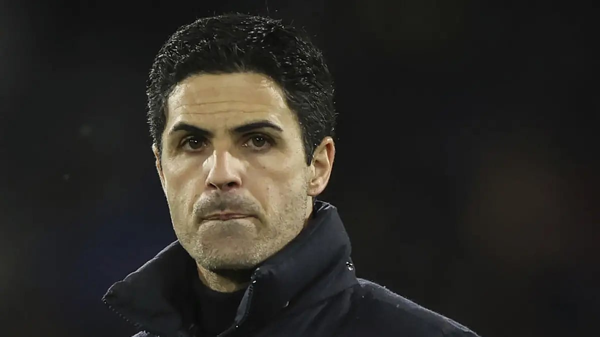 Mikel Arteta's Arsenal are fifth in EPL 2021-22 points table.