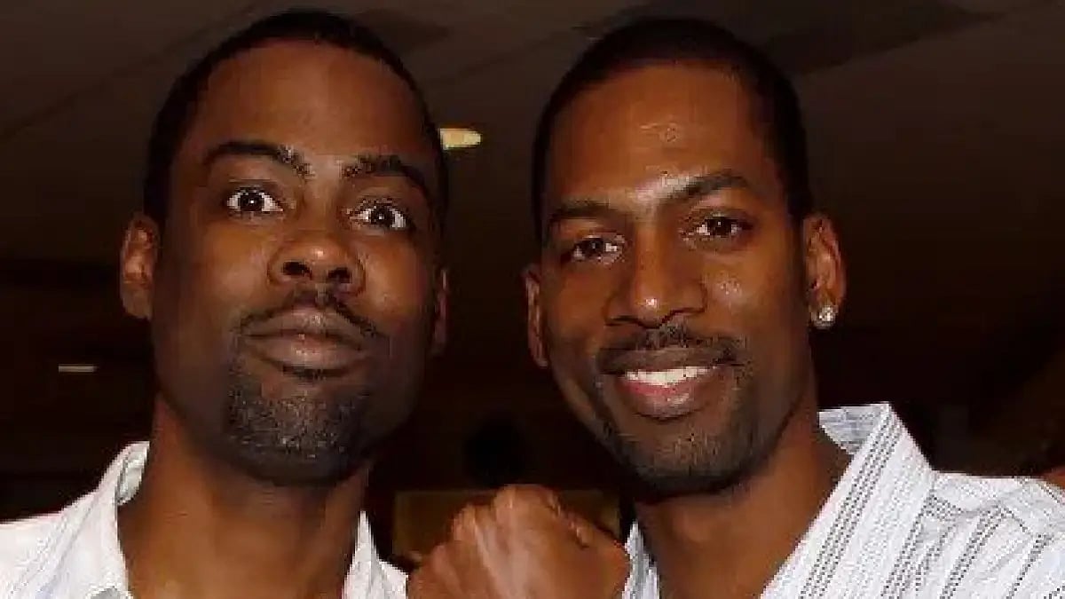 Chris Rock and his brother Kenny Rock