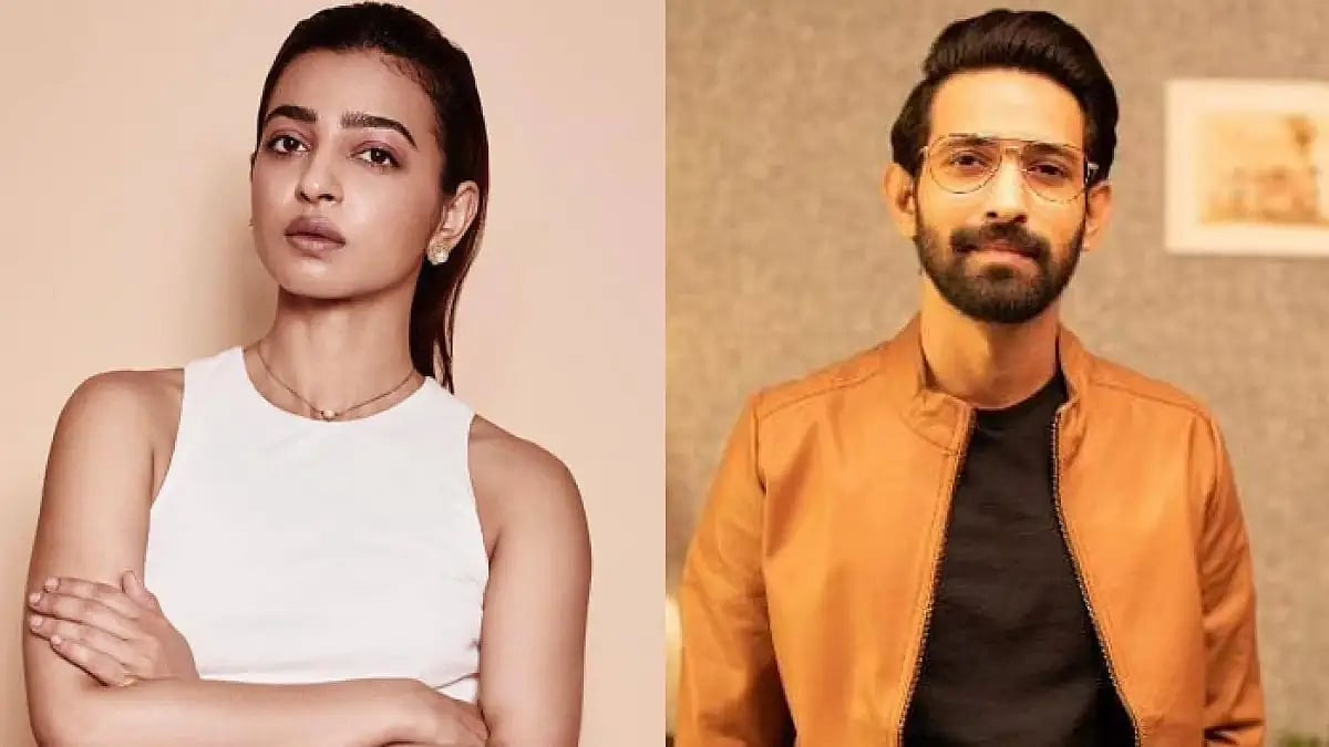 Actors Radhika Apte and Vikrant Massey