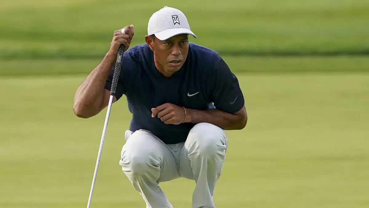 Tiger Woods was involved in a car in February 2021.