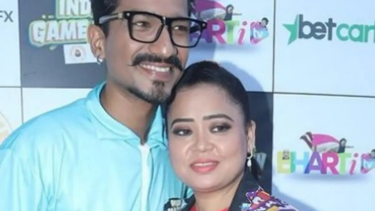 Bharti Singh and Haarsh Limbachiyaa 