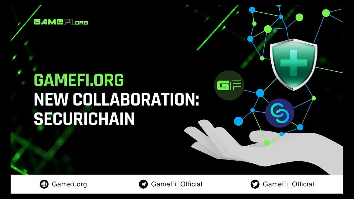 Gamefi.Org & Securichain collaborate to enhance he Blockchain security for their game partners