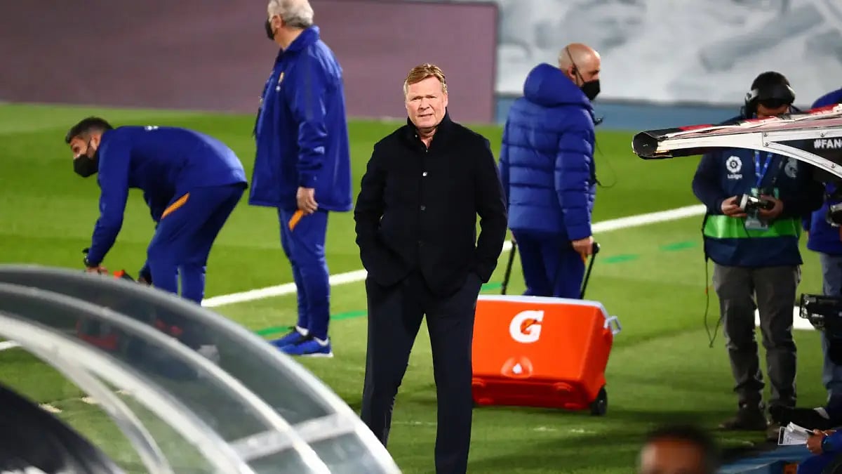 Ronald Koeman was fired by Barcelona last year after a string of bad results.