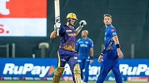Pat Cummins is all smiles after leading KKR to a win in Pune in IPL 2022. Get KKR vs MI highlights.