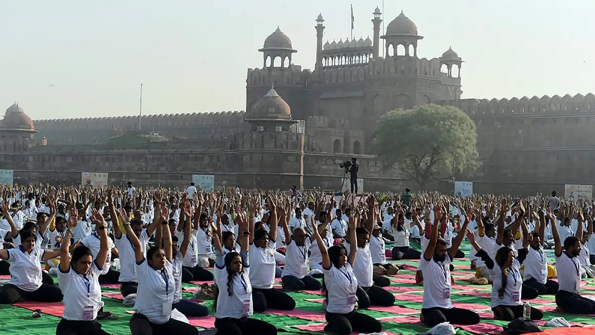 International Yoga Day.