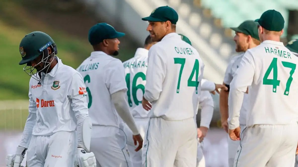 Bangladesh stare at another Test series defeat against South Africa.