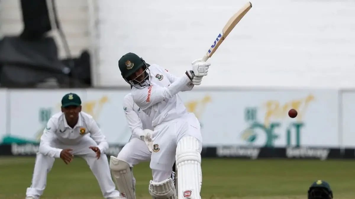 Mahmudul Hasan Joy is the first Bangladesh player to hit a Test century against South Africa.