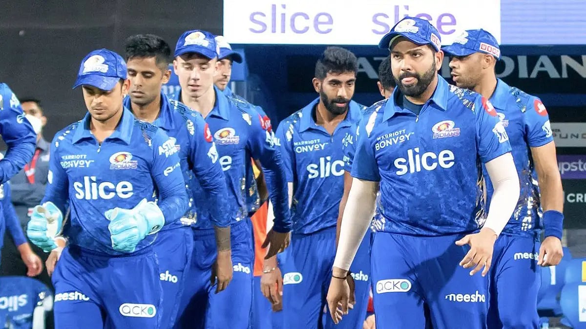 Mumbai Indians are at the second-last spot in IPL 2022 points table with no win to their credit.