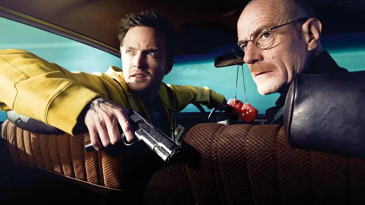 Bryan Cranston And Aaron Paul in 'Breaking Bad'