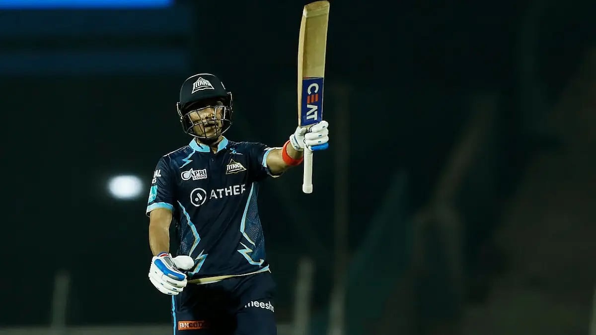 Shubman Gill was named the Player of the Match against Punjab Kings in IPL 2022 on Friday.