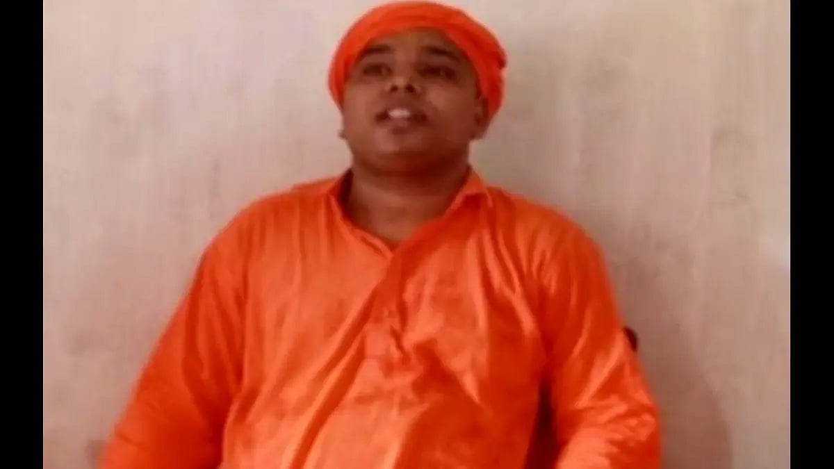 Bajrang Muni Das arrested for making hate speech.