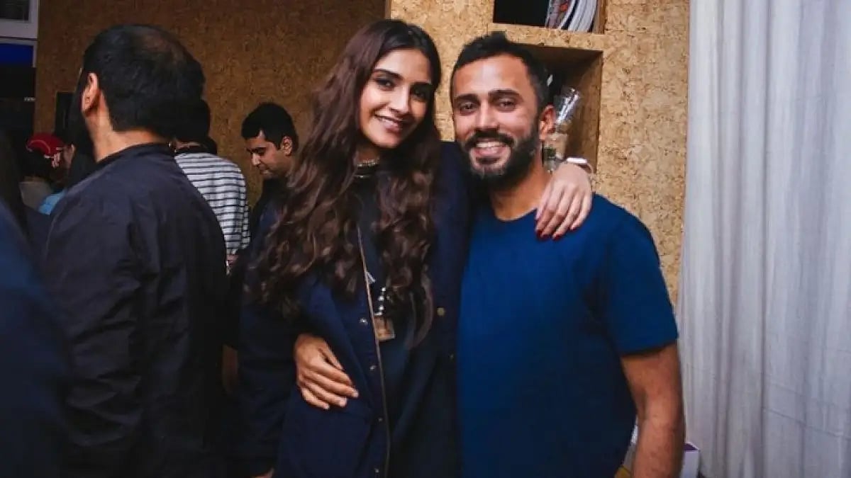 Sonam Kapoor and Anand Ahuja 