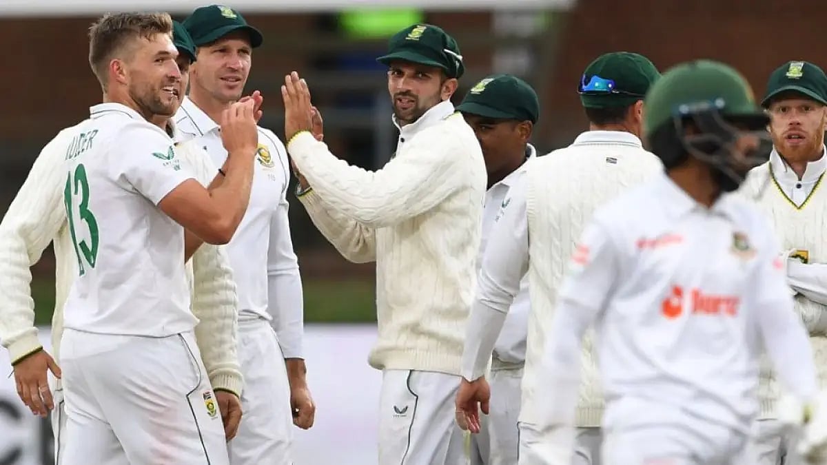 Wiaan Mulder was the wrecker-in-chief vs Bangladesh with three wickets. SA vs BAN highlights here.