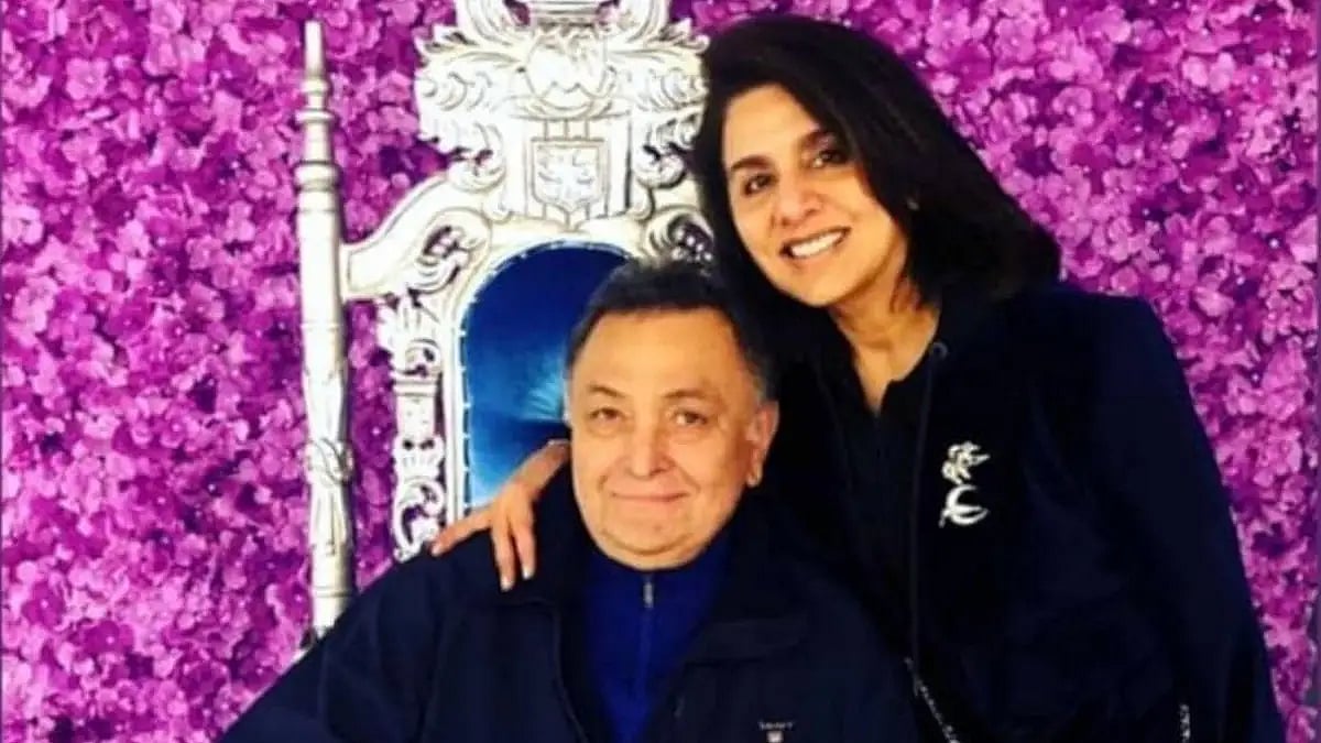 Neetu Kapoor With Rishi Kapoor