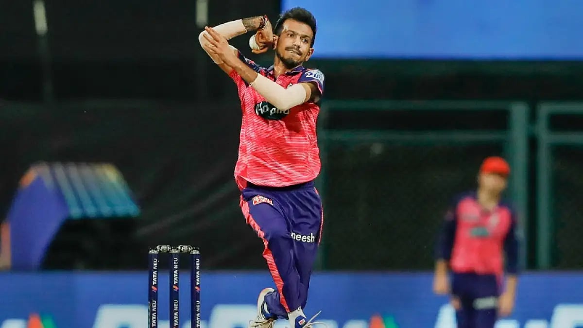 Yuzvendra Chahal is playing for Rajasthan Royals in IPL 2022. 