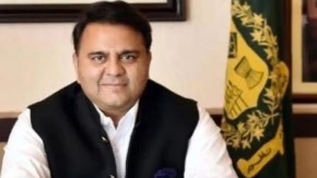 Former Information Minister of Pakistan Fawad Chaudhry