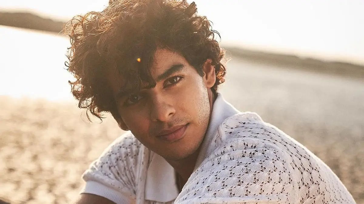 Bollywood actor Ishaan Khatter