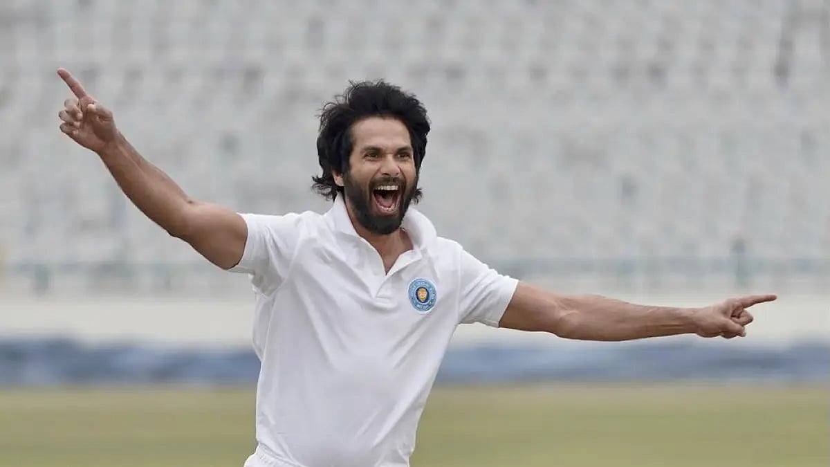 Actor Shahid Kapoor in 'Jersey'
