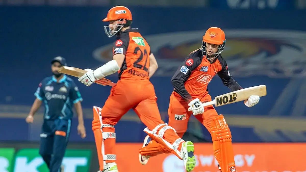 Kane Williamson, Abhishek Sharma stitched 64 runs for the first wicket in SRH vs GT IPL 2022 game.