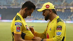 Deepak Chahar was the go-to man to bowl with the new ball when MS Dhoni was the captain of CSK.
