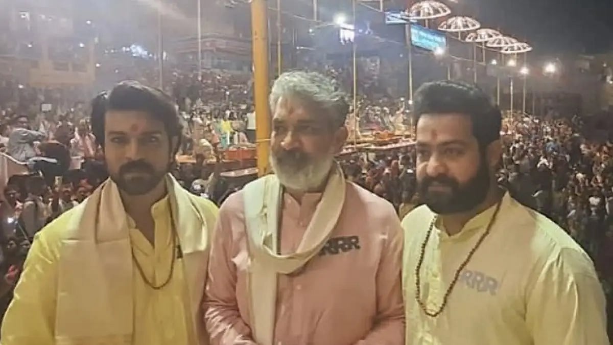 Ram Charan, SS Rajamouli, Jr NTR