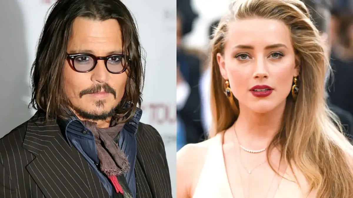 Johnny Depp and Amber Heard