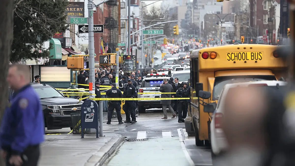 New York Shooting: Suspect Who Shot 10 People In Train Arrested, Faces Life Sentence With Terror Charges