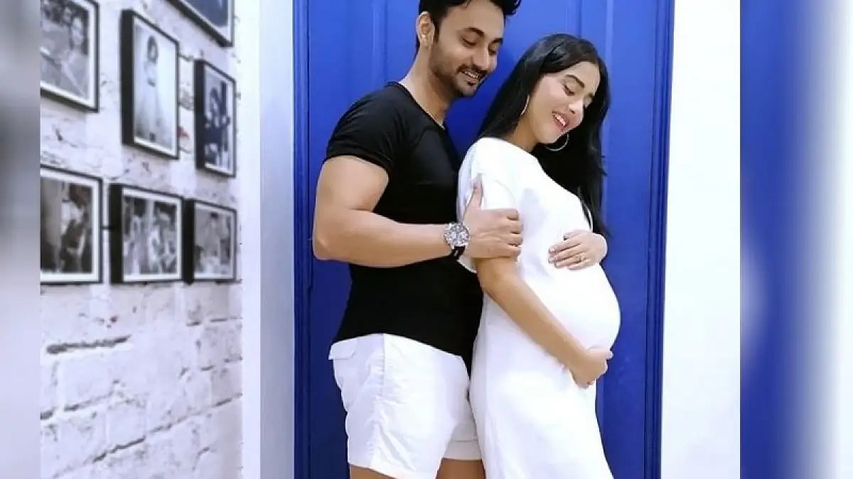 Amrita Rao and RJ Anmol