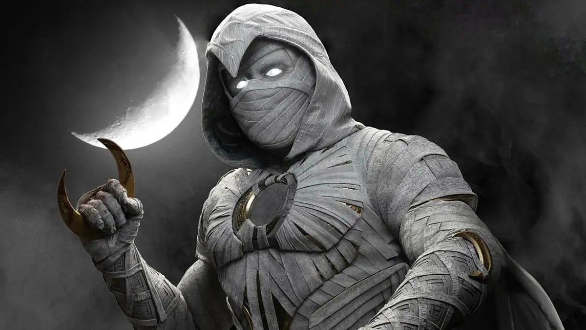 Oscar Issac as superhero Moon Knight.