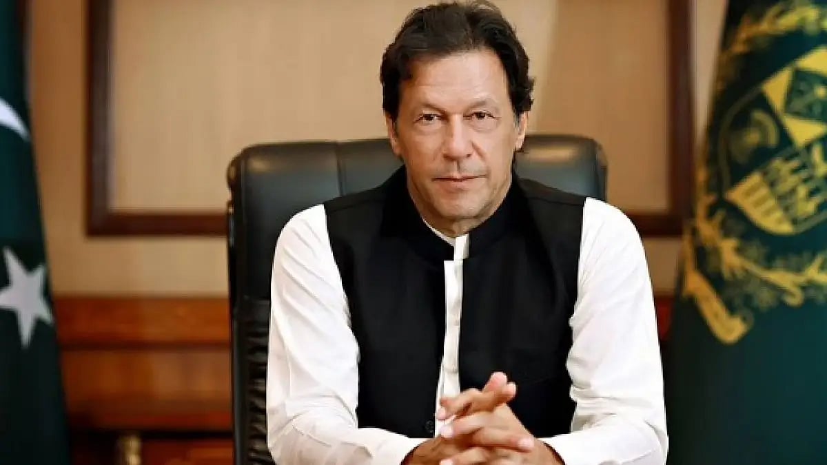 Former Pakistan Prime Minister Imran Khan