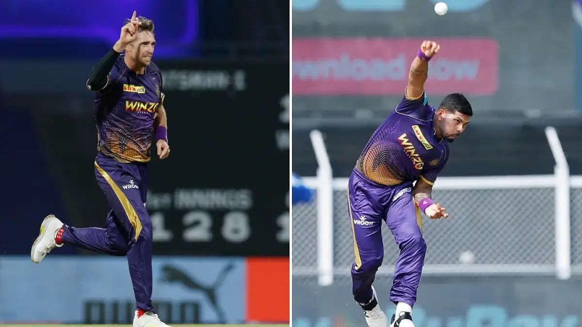 Umesh Yadav (right) was bought by KKR at his base price of Rs 2 crore at IPL auction 2022.