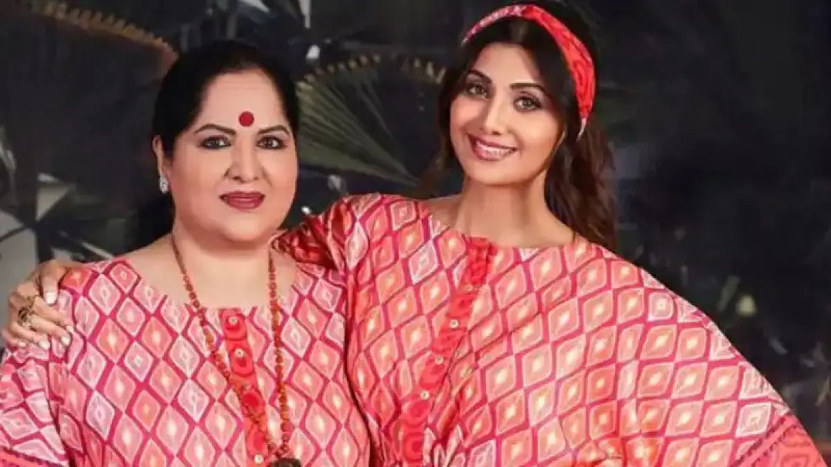 Shilpa Shetty and her mother Sunanda Shetty