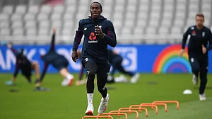 Jofra Archer's last played international in 2021 against India in a T20.