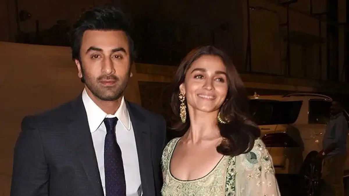 Actors Ranbir Kapoor and Alia Bhatt