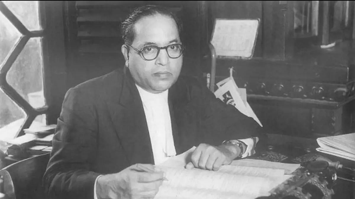 Archival image of BR Ambedkar