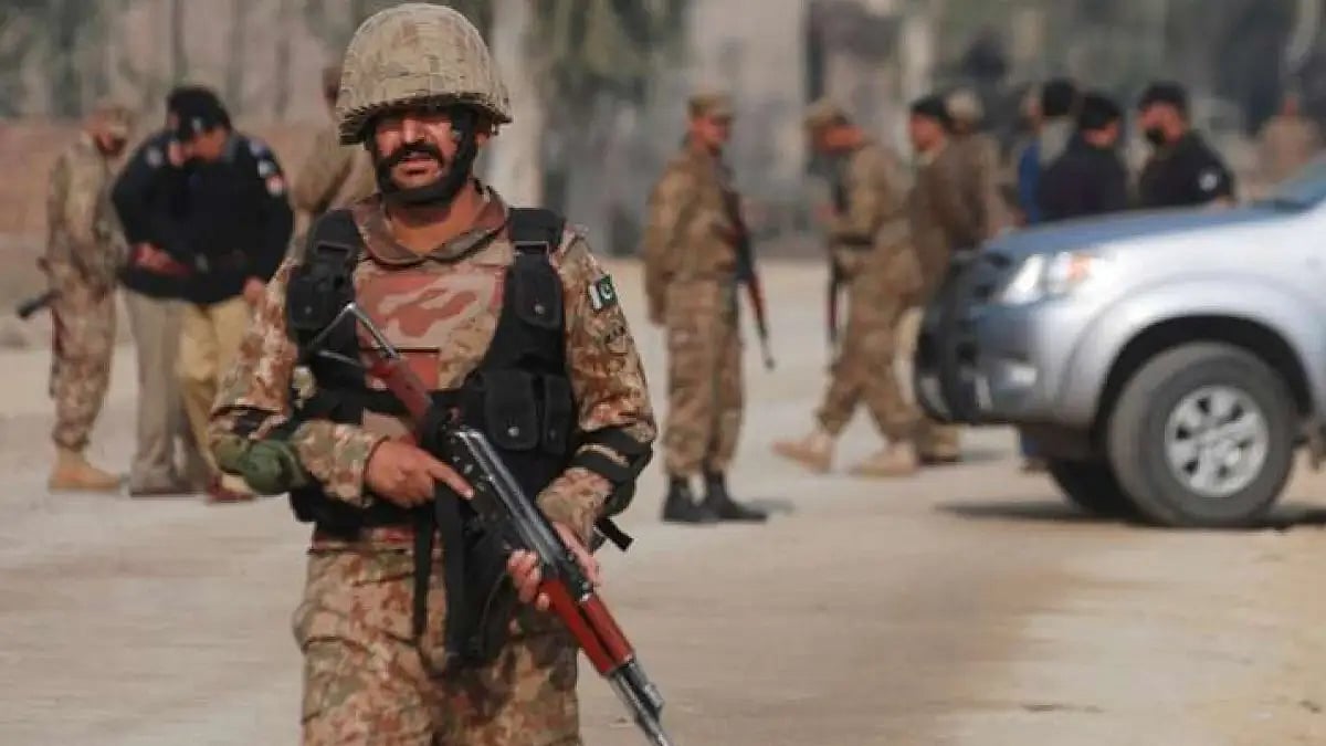 Representative image of Pakistani soldiers