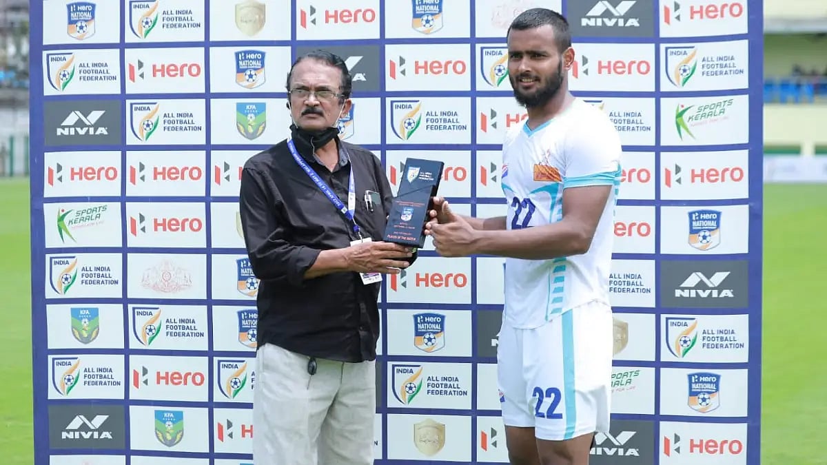 Shubham Bhowmick scored the goal for West Bengal in 61st minute against Punjab in Santosh Trophy.