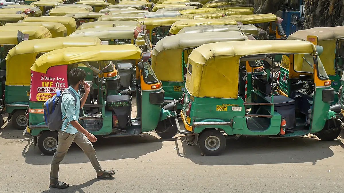 Auto, Taxi Union Strike In Delhi
