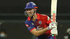 Mitchell Marsh played his first match of IPL 2022 against Royal Challengers Bangalore on Saturday.