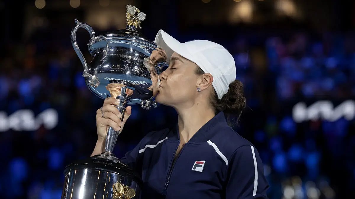 Ashleigh Barty became the first Aussie woman to lift the Australian Open since 1978.  