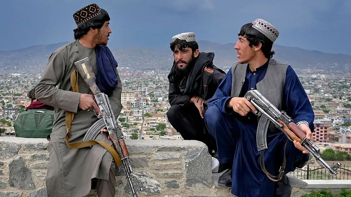 Taliban fighters