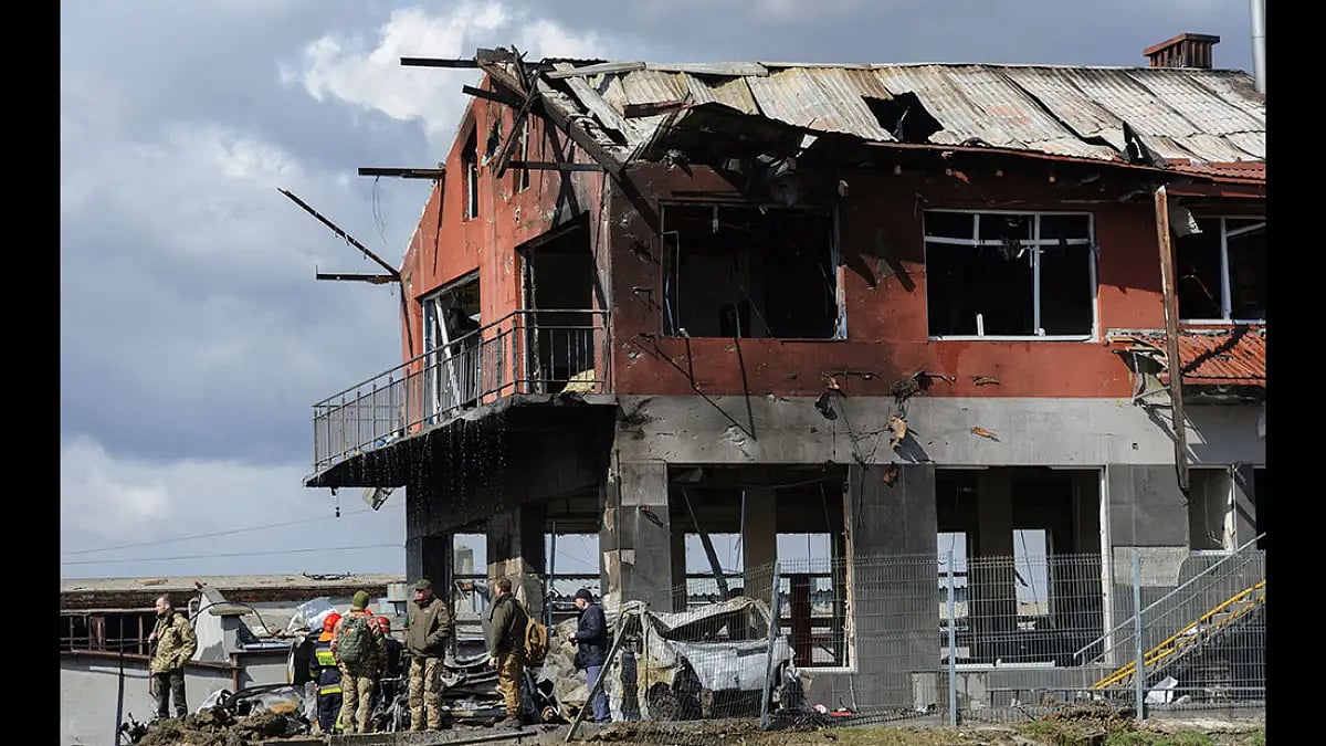 Ukraine War: Russia aerial attack