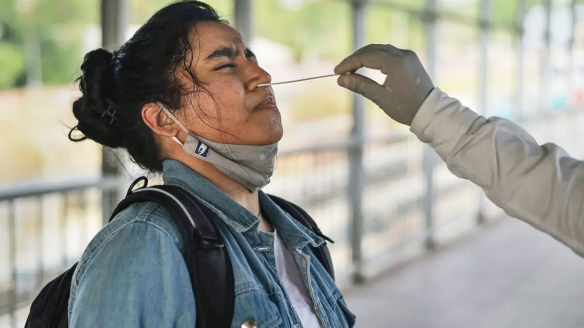 COVID test in Prayagraj 