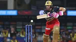Royal Challengers Bangalore skipper Faf du Plessis’ highest score in IPL is 96.