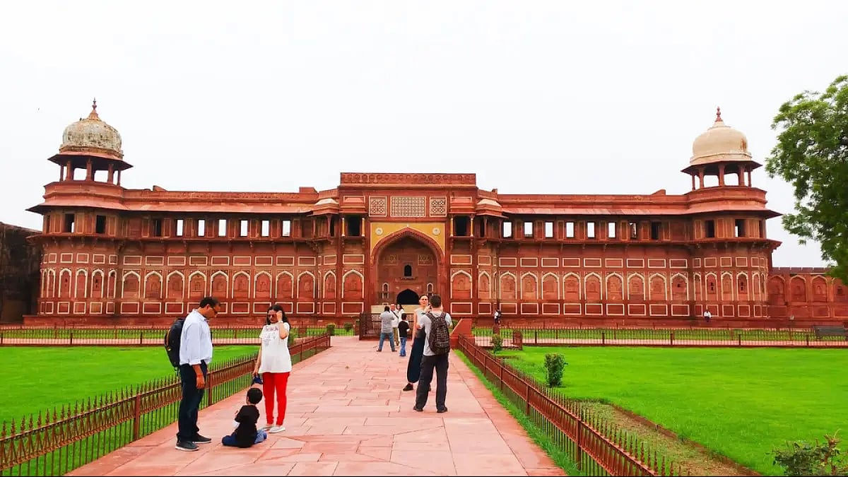 Agra Fort is a UNESCO World Heritage site