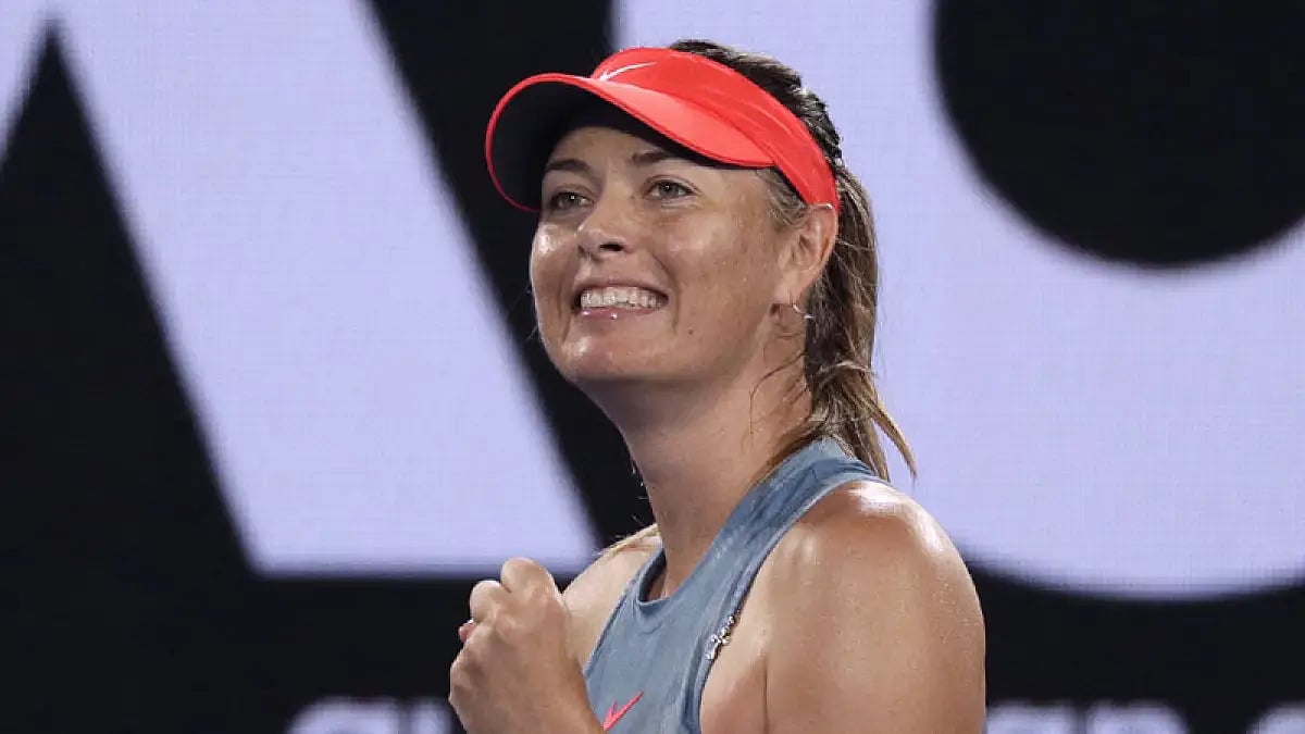 Maria Sharapova retired from tennis in 2020.