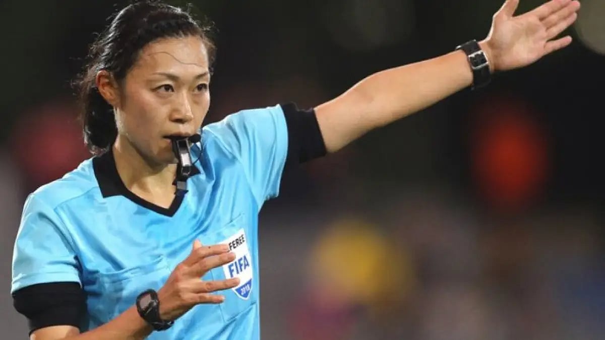 Yoshimi Yamashita is among the world's top women football referees having started her career in 2016